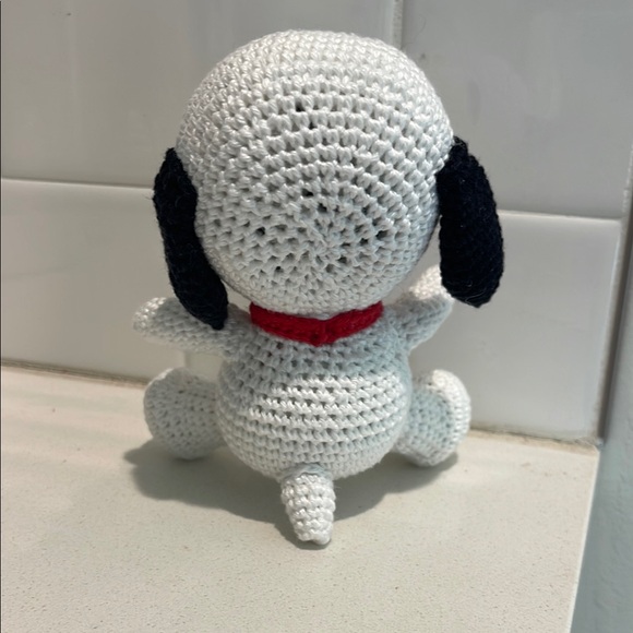 Handcrafted Snoopy Figure Toy Doll Amigurumi Crochet Peanuts Decor Handmade - Picture 11 of 11